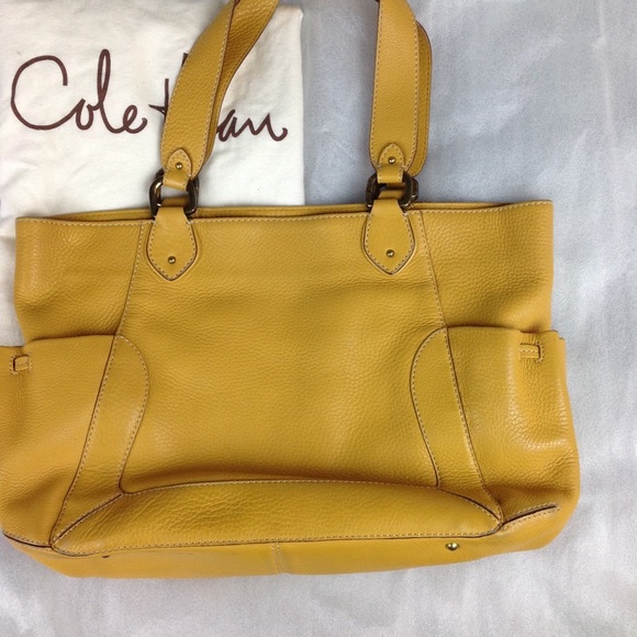 Cole Haan  Leather Satchel - Picture 4 of 7